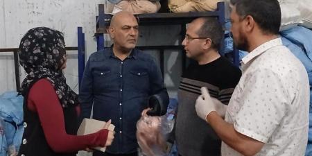 ضبط 9 أطنان دواجن وأوراق رومى غير صالحة للاستهلاك الآدمى بالقليوبية