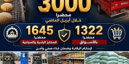 حملات رقابية مكثفة بالبحيرة تضبط آلاف المخالفات التموينية خلال شهر واحد
