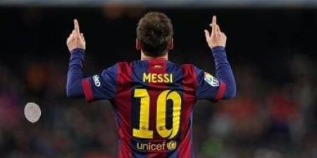 ليونيل ميسي يهنئ برشلونة بلقب الدوري الإسباني