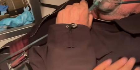 بعد إندلاع حريق ونقله إلى المستشفى... نجل الممثل كميل أسمر يكشف وضعه الصحيّ