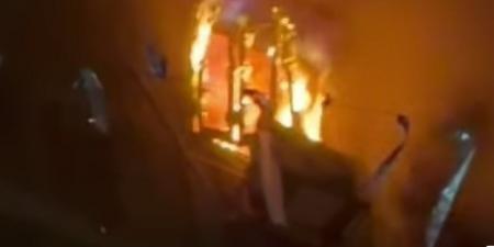 النيابة تحقق في حريق شقة بسبب ماس كهربائي في تكييف بالإسكندرية