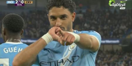 مان سيتي ضد كريستال بالاس.. عمر مرموش يسجل الهدف الثاني لمانشستر سيتي في مرمى كريستال بالاس بالدوري الإنجليزي الممتاز