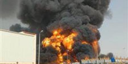محافظ الشرقية يعلن الانتهاء الكامل من أعمال السيطرة على حريق مصنعي العاشر