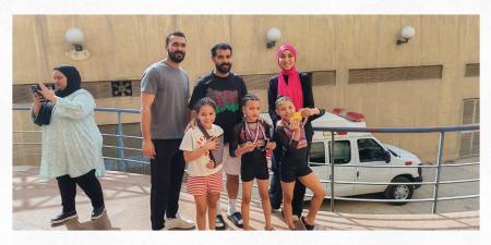 ليلى محمود تحقق الميدالية الذهبية فى بطولة الجمهورية للجمباز الفنى