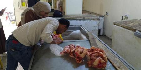 ضبط طن و413 كجم دهون وهوامك لحوم فاسدة داخل مخزن مخالف ببورسعيد