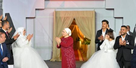 انتصار السيسي خلال فعالية «فرحة مصر»: «فرحتي النهارده فرحة أم بتزف بنتها وكلكوا بناتي»