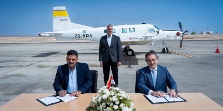وزير البترول يشهد التوقيع بالأحرف الأولى على عقد المسح الجوي الشامل لثروات مصر التعدينية