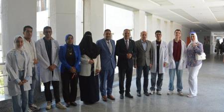 جامعة دمياط تطلق قافلة طبية للكشف عن أمراض الغدة