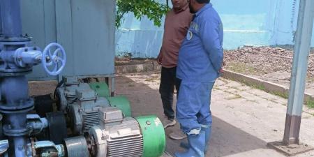 رئيس مياه الغربية يكلف مديري الأفرع والإدارات الرقابية بتكثيف المرور على المحطات