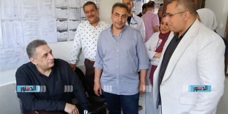 وكيل صحة كفر الشيخ يتفقد الخدمات الطبية بمستشفى الحميات