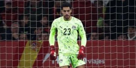 مصطفى شوبير يقترب من حراسة مرمى منتخب مصر أمام روسيا
