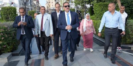 محافظ بورسعيد يتفقد حديقة فريال صباح أول أيام عيد الأضحى