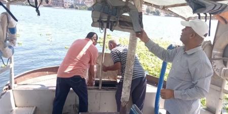 حملات رقابية على المعديات والمراكب النهرية بالبحيرة