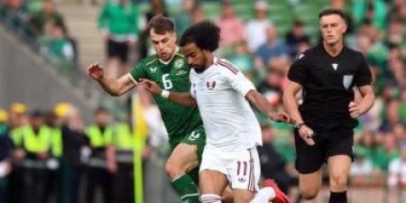 أيرلندا ضد قطر أيرلندا,, العنابى يخسر 1 - 0 استعدادًا لكأس العالم 2026