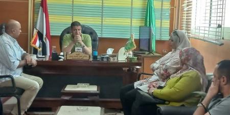 رئيس مدينة منوف يعقد اجتماعًا موسعًا مع الجهات الرقابية والتفتيشية