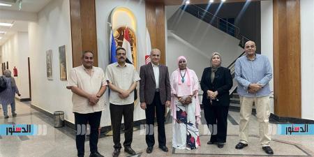 رئيس جامعة أسوان يشارك في احتفالية مكتبة مصر العامة بأسوان