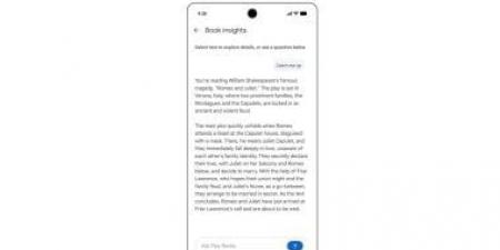 جوجل تضيف رفيق قراءة ذكيا إلى Google Play Books.. يلخص ما فاتك ويجيب عن أسئلتك