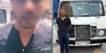 ضبط قائد ميكروباص تعدى على سائق ملاكي وأحدث تلفيات بسيارته في الزقازيق