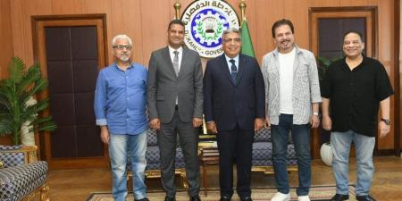 محافظ الدقهلية يبحث استعدادات استضافة الدورة الـ 19 للمهرجان القومي للمسرح المصري