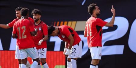 الشوط الأول.. مصر تتعادل مع البرازيل بهدف لكل فريق