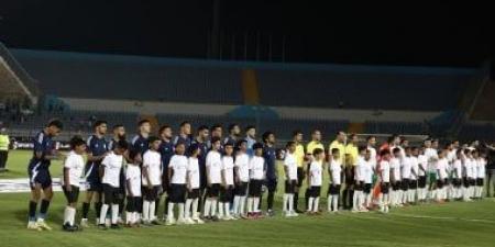 المصري يتقدم على إنبي بهدف "طمين" في الشوط الأول بكأس عاصمة مصر