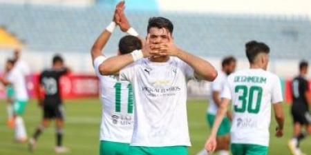 منذر طمين يقود هجوم المصرى أمام انبى بنهائى كأس عاصمة مصر