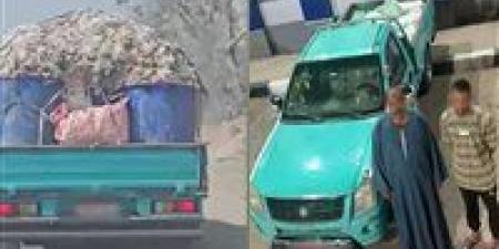 الداخلية تكشف حقيقة فيديو الدواجن النافقة داخل سيارة نصف نقل