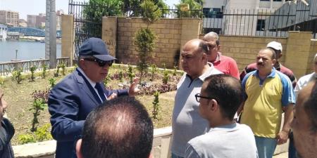 محافظ الدقهلية: رفع كفاءة وتطوير حدائق قصر ثقافة المنصورة