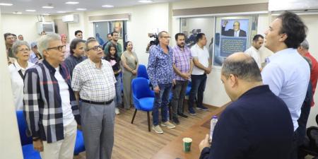 انطلاق الاحتفال بذكرى استشهاد فرج فودة بمؤسسة "الدستور"