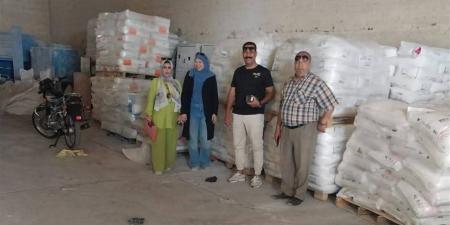 حملات تموينية بالمنوفية تسفر عن تحرير 252 محضرًا وضبط 50 طن خامات مجهولة المصدر بقويسنا