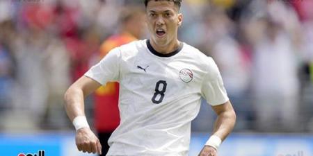 منتخب مصر يحافظ على التقدم أمام بلجيكا بهدف إمام عاشور بعد 30 دقيقة.. صور