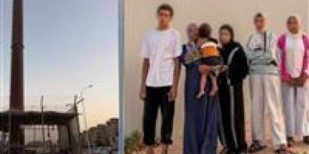 بعد الادعاء بأنهم غير مصريين.. الأمن يكشف هوية المقيمين داخل خيمة أسفل برج كهربائي بأكتوبر