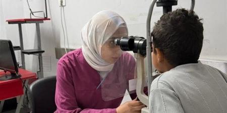 مستشفى جراحة العيون بدمياط ينقذ طفلًا انفجرت مُقلة عينه