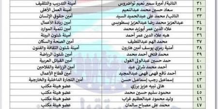 محمد فتحي أمينا لشؤون الرياضة بحزب مستقبل وطن