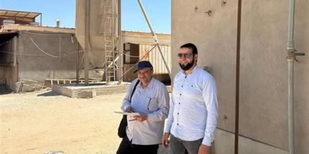 استعدادًا لبدء التشغيل.. "زراعة الجيزة" تجري معاينة لمحطة إنتاج بيض المائدة++