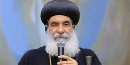 مطران المنوفية: الأنبا بيشوي كان يُسهم في حل قضايا الأحوال الشخصية