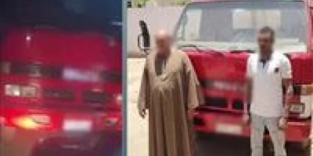 القبص على المتهمين بإلقاء مخلفات في مصرف مائي بسوهاج