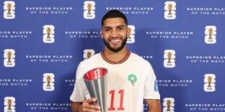 إسماعيل صيبارى رجل مباراة المغرب وإسكتلندا في كأس العالم 2026
