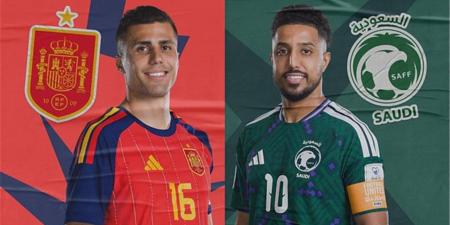 متابعة مباشرة لمباراة السعودية وإسبانيا في كأس العالم 2026