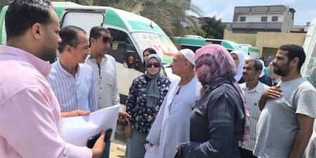 قافلة طبية مجانية لخدمة أهالي قرية "كوم البركة" بكفر الدوار