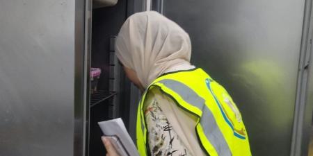 "سلامة الغذاء" تشن حملة موسعة على مطاعم مارينا الغردقة لضبط الأسواق