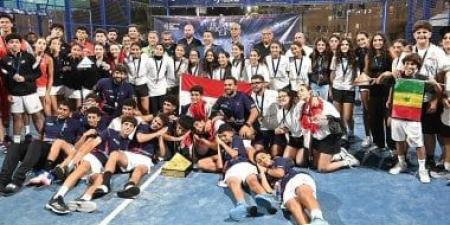 مصر تتوج بكأس أفريقيا الأولى لناشئى البادل
