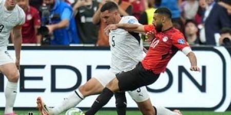 مصر ضد نيوزيلندا .. تسديدة محمد صلاح تمر بجوار القائم الأيمن للحارس (فيديو وصور)
