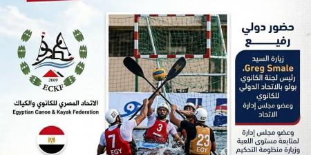 بطولة الجمهورية للكانوي بولو 2026 تشهد زيارة رئيس لجنة الكانوي بولو بالاتحاد الدولي