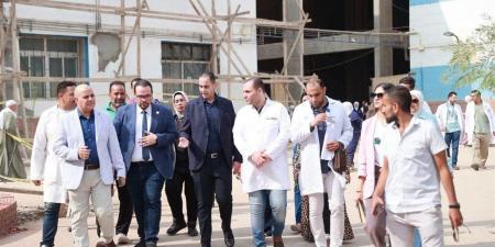 نائب وزير الصحة يتفقد المنشآت الصحية بالشرقية
