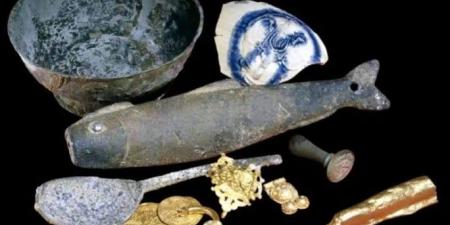 400 قطعة نقدية ذهبية تكشف هوية حطام سفينة فى إنجلترا