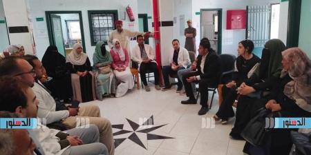 مدير إدارة مطروح الصحية يتفقد وحدة رأس الحكمة ويؤكد على الالتزام بمعايير الجودة