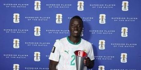 بابي جاي رجل مباراة السنغال والعراق في كأس العالم 2026