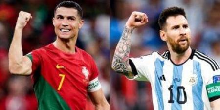 ميسي vs رونالدو فى سن 39.. مقارنة رقمية بين الأسطورتين فى سباق التاريخ