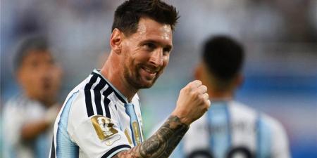 أرقام قياسية تنتظر "ميسي" في مباراة الأرجنتين والأردن في كأس العالم 2026